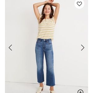 Madewell slim wideleg jeans sz 32 ✨sold out✨